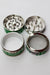 4 parts pop can design metal grinder display- - One Wholesale