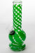 6" hollow base glass water bong-Green-4063 - One Wholesale