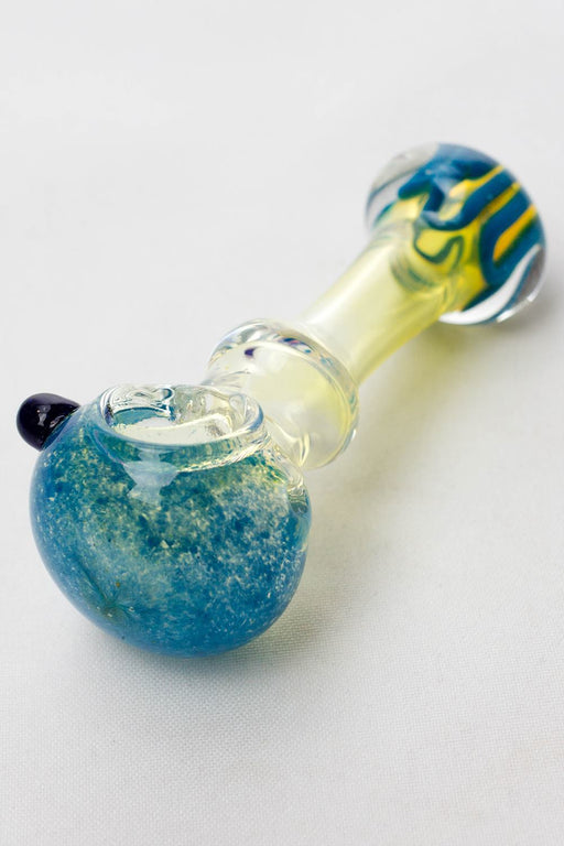 4.5" soft glass 4069 hand pipe- - One Wholesale