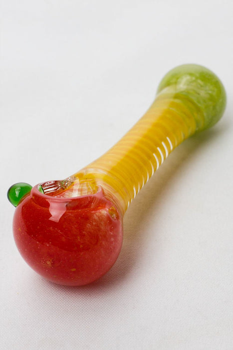 4.5" soft glass 4073 hand pipe- - One Wholesale