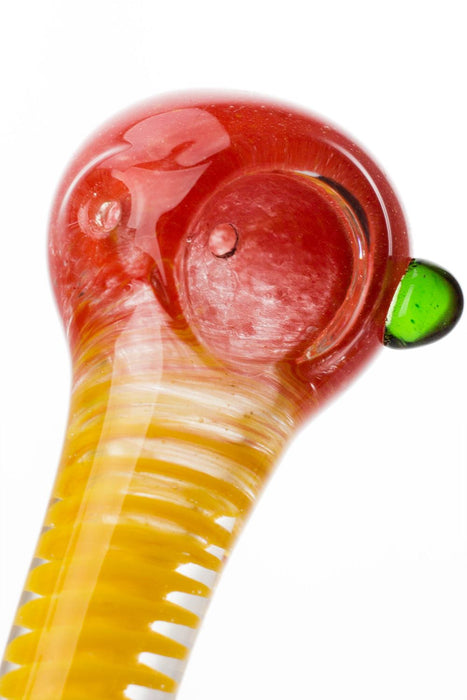 4.5" soft glass 4073 hand pipe- - One Wholesale