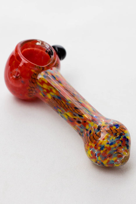 4.5" soft glass 4074 hand pipe- - One Wholesale