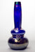 12" metallic double base soft glass water bong- - One Wholesale