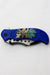 Tactical hunting knife DS7125-Blue-4111 - One Wholesale