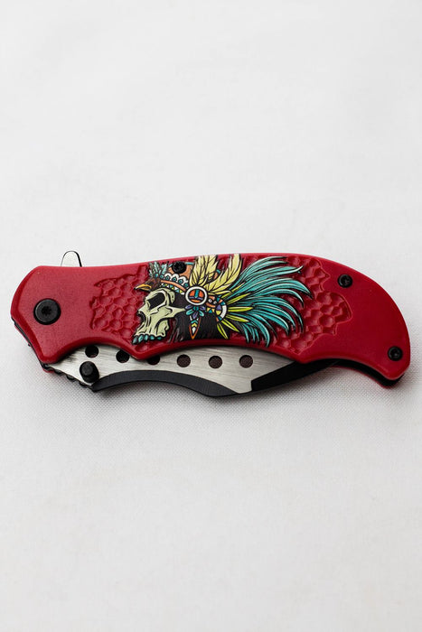 Tactical hunting knife DS7125-Red-4113 - One Wholesale