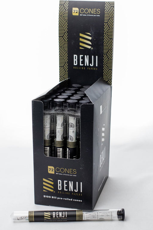 BENJI $100 BILL printed pre-rolled cones Pre-rolled Cone ONE
