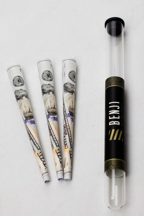 BENJI $100 BILL printed pre-rolled cones- - One Wholesale
