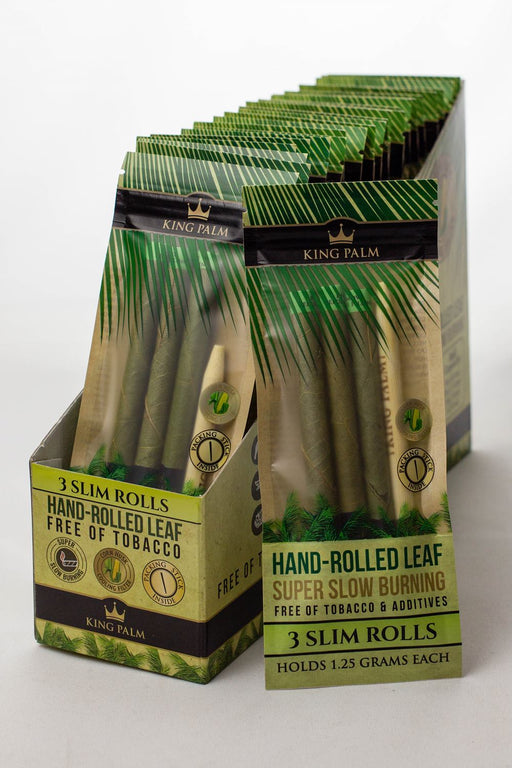 King Palm Hand-Rolled Leaf-Slim - One Wholesale