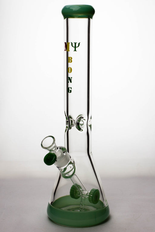 16" my bong cannon diffuser glass water bong-Jade-4141 - One Wholesale