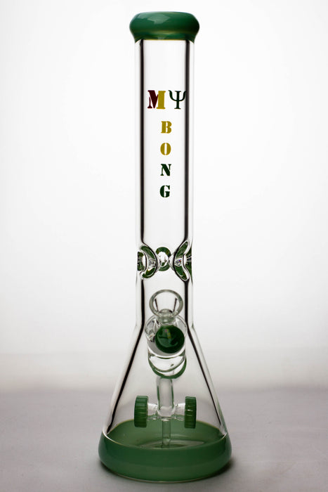16" my bong cannon diffuser glass water bong- - One Wholesale