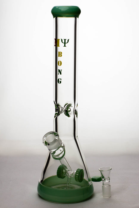 16" my bong cannon diffuser glass water bong- - One Wholesale