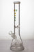16" my bong cannon diffuser glass water bong-White-4142 - One Wholesale