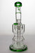 11" infyniti glass barrel diffuser water recycled bong- - One Wholesale