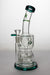 11" infyniti glass barrel diffuser water recycled bong-Teal-4145 - One Wholesale