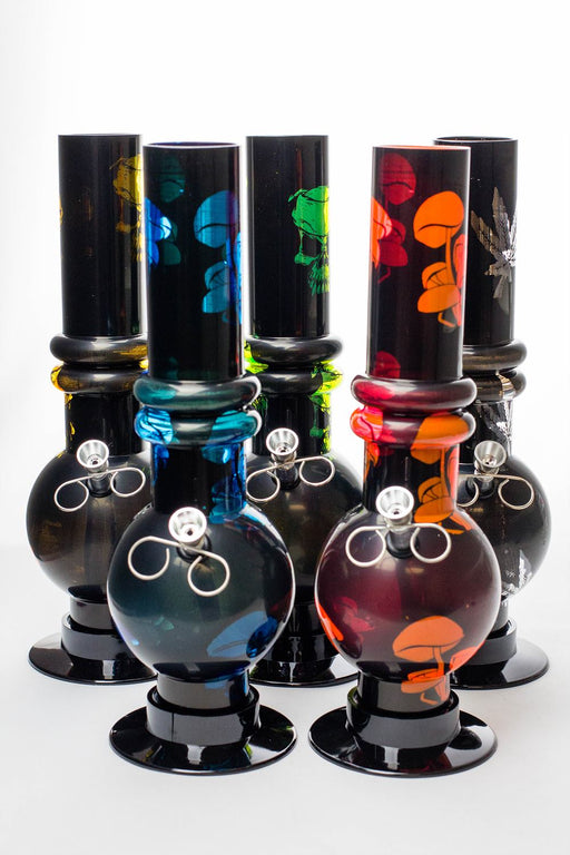 12" acrylic water pipe-FAH7 Acrylic Bong ONE