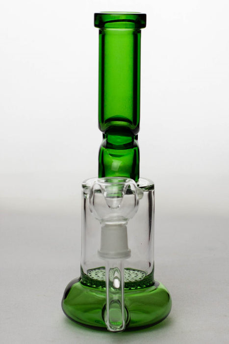 8" honeycomb flat diffused kink bubbler- - One Wholesale