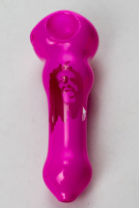 4.5" soft glass 4182 hand pipe- - One Wholesale