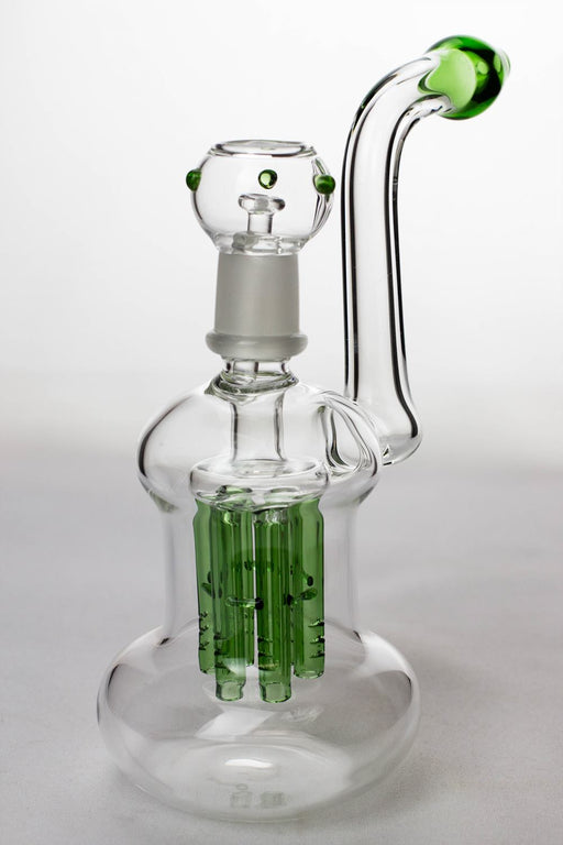 8 inches 6 tree arms diffused oil rig Glass Rig ONE