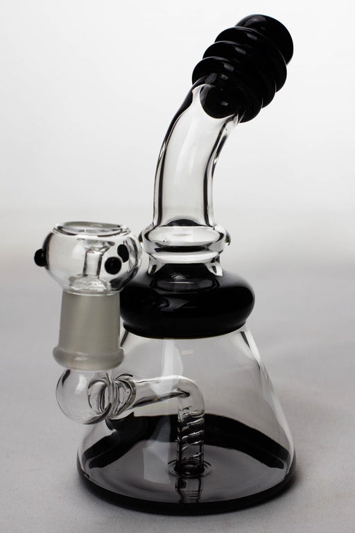 7" fixed 6 slits diffuser oil rig Bongs ONE