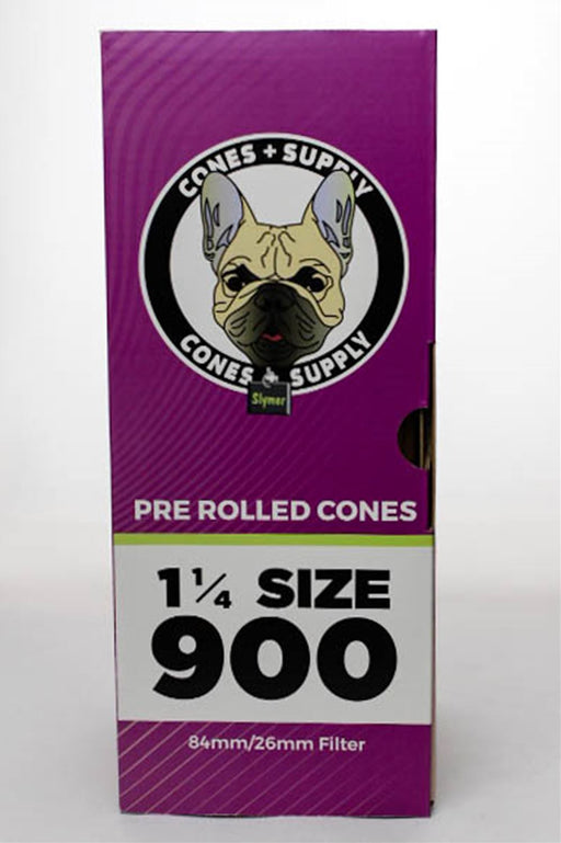 Cone + Supply 84 mm Pre-Rolled NATURAL cones 900- - One Wholesale