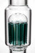 18 inches genie 12 arms beaker colored bottom water bong- - One Wholesale