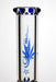 18 inches genie color dot curved tube beaker water bong- - One Wholesale