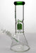 11" genie glass 6-arm beaker water bong- - One Wholesale