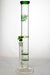 18" Xtreme-dual flat honeycome glass bongs-Green-4268 - One Wholesale