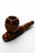 Beautiful pattern carved wooden pipe- - One Wholesale