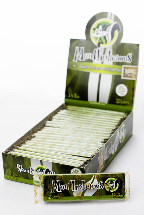 Skunk Brand sneaky delicious flavors papers-Mentholicious - One Wholesale