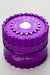 Genie chain and sprocket aluminium grinder-Purple - One Wholesale