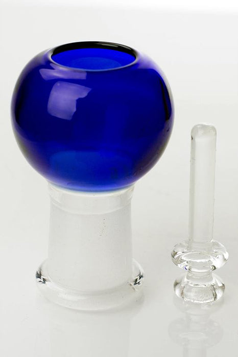 Quartz Nail and vapor dome set for male joint-Blue - One Wholesale