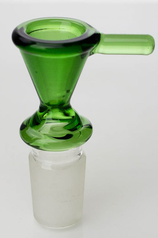 Glass bowl Bowl · Popper ONE Green-4295 18 mm Female Joint