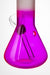 6" Two tone color pink glass water bong- - One Wholesale