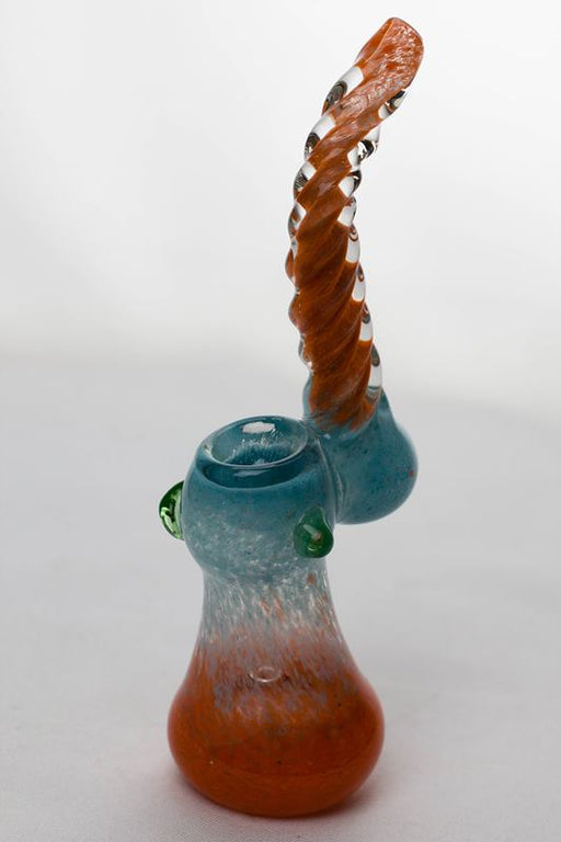 6" single chamber twist bubbler- - One Wholesale