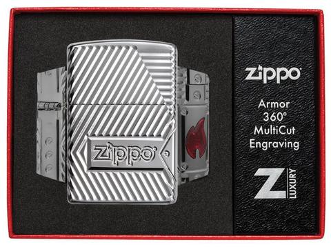 Zippo 29672 Bolts Design- - One Wholesale