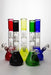 12  inches double dome percolator patterned beaker water bong- - One Wholesale