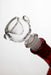 12  inches double dome percolator patterned beaker water bong- - One Wholesale