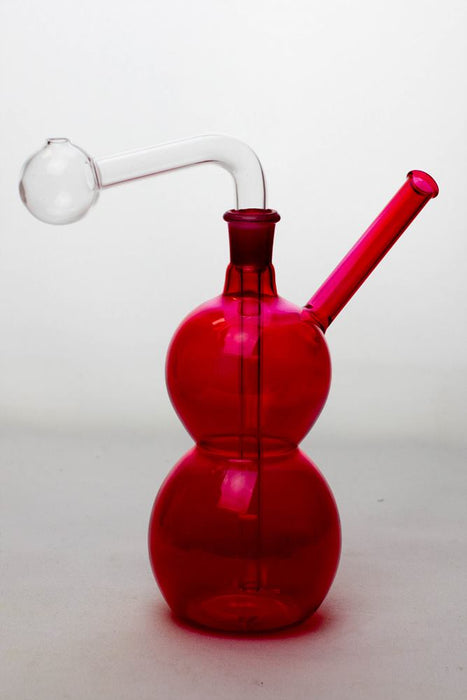 7" Oil burner water pipe Type A-Red - One Wholesale