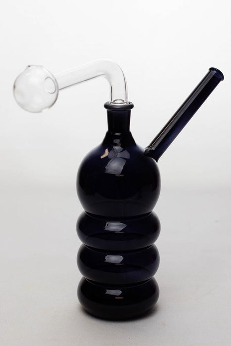 7" Oil burner water pipe Type B-Black - One Wholesale