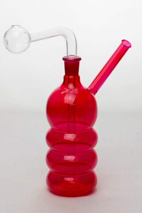 7" Oil burner water pipe Type B-Red - One Wholesale