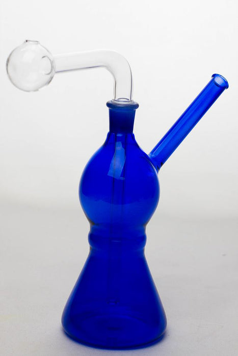 7" Oil burner water pipe Type C-Blue - One Wholesale