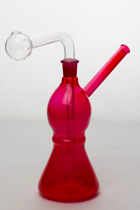 7" Oil burner water pipe Type C-Red - One Wholesale