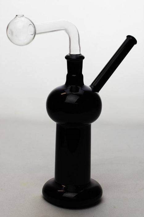 7" Oil burner water pipe Type D-Black - One Wholesale