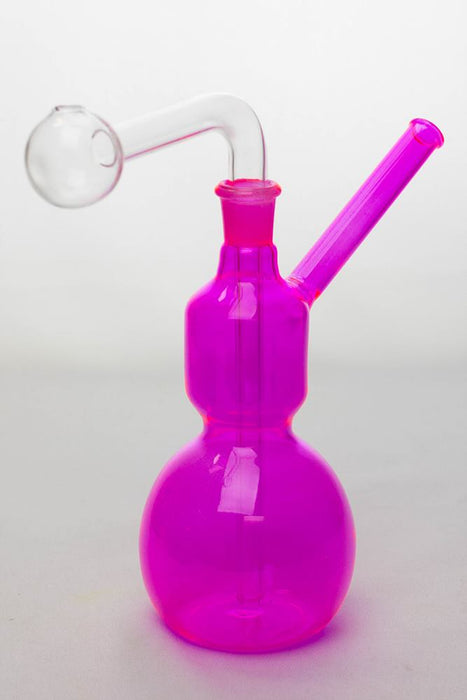 7" Oil burner water pipe Type E-Pink - One Wholesale