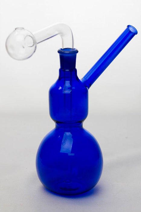 7" Oil burner water pipe Type E-Blue - One Wholesale