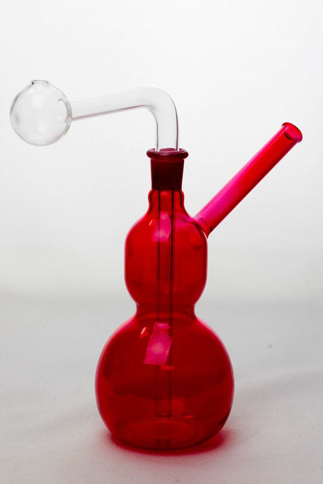 7" Oil burner water pipe Type E-Red - One Wholesale