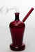 7" Oil burner water pipe Type F-Dark Red - One Wholesale