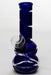 5" color glass mini water bong-Dark Blue-4391 - One Wholesale