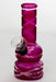 5" color glass mini water bong-Dark Red-4392 - One Wholesale